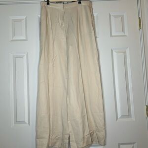 Tuckernuck Cream Wide-Leg Pants